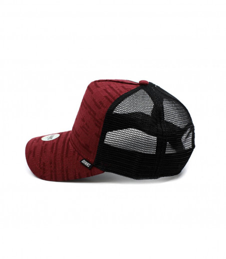Djinns trucker seersucker bordeaux Djinns trucker seersucker bordeaux